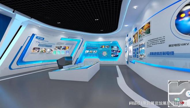天津展厅设计施工原筑展览-企业展馆的休息区必不可少(图1)