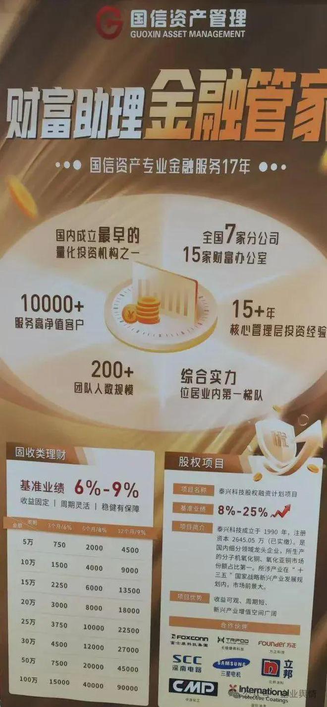 沈阳国信资产管理有限公司销售固定收益理财产品 涉嫌非法集资(图4)