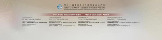 海天文化入选2024中国企业国际形象建设“优秀案例”(图3)