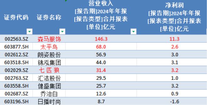 点燃年报行情之服装专题：2024转危为机关税大战下内需再加码(图3)