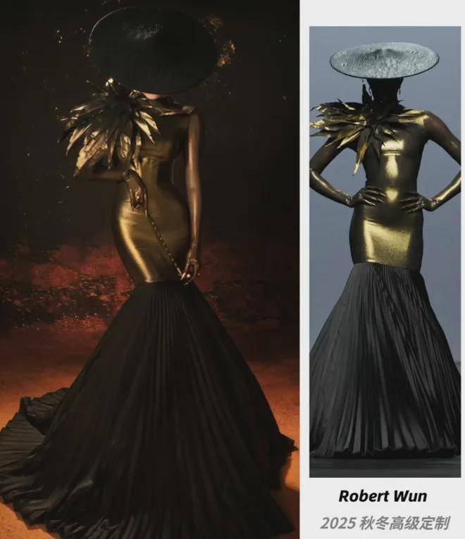 W盛典女明星杀疯了！热巴杨幂比拼顶奢高定刘诗诗资源不如唐嫣(图4)