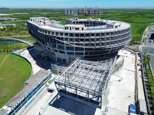 上海临港星海汇将于明年竣工 项目由中建八局一公司总承包施工