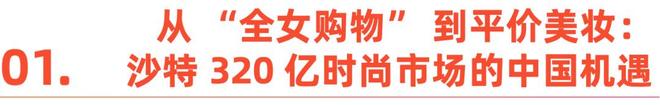 沙特时尚消费大爆发这些中国品牌已抢先卡位(图3)