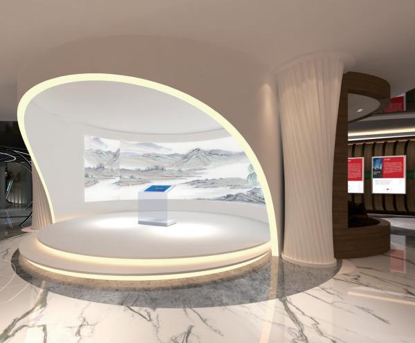 深圳医药企业展厅设计：融合专业与美学的展示空间-深圳信可威(图3)