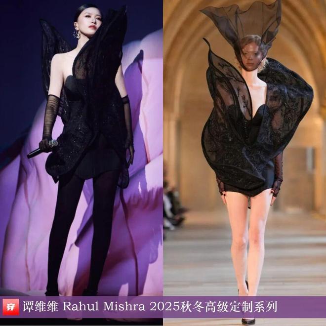 10月明星高定礼服造型：刘亦菲、唐嫣、宋茜、杨幂、白鹿、周冬雨、舒淇(图3)