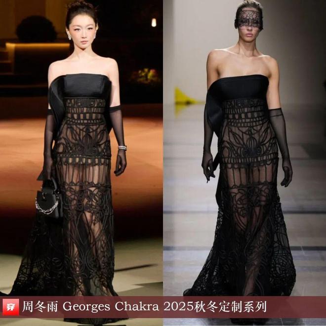 10月明星高定礼服造型：刘亦菲、唐嫣、宋茜、杨幂、白鹿、周冬雨、舒淇(图18)