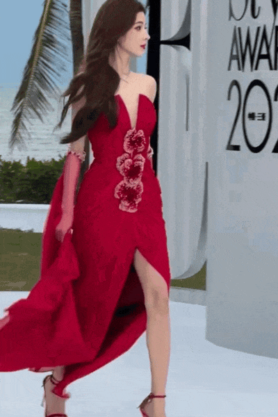 ELLE风尚盛典秒变菜市场有人摔倒、有人调侃内涵状况百出(图33)