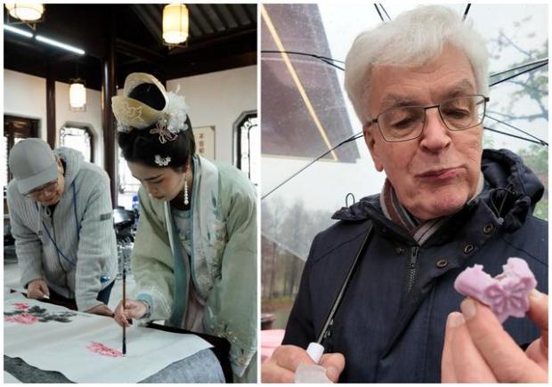 马达加斯加姑娘为一朵牡丹“打飞的”上海把赏花经济做成“城市名片”(图7)