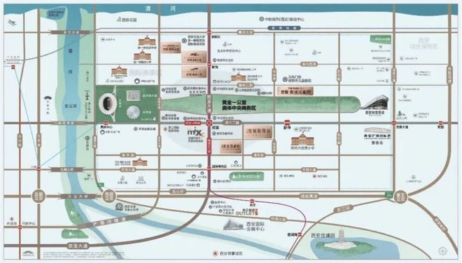 龙翔奥城锦宸府-售楼处-区域位置-地址-配套(图2)