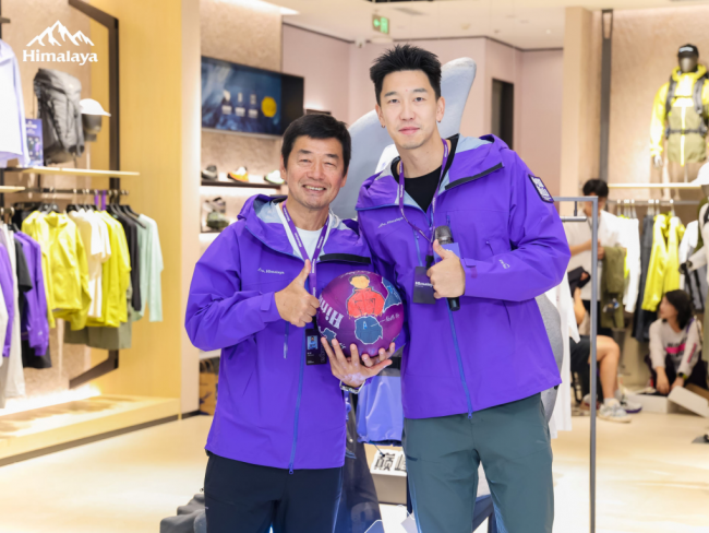 重磅集结！中国登山第一人张梁、前CBA职业球员曹岩 助阵喜马拉雅北京朝阳合生汇新店启幕(图3)