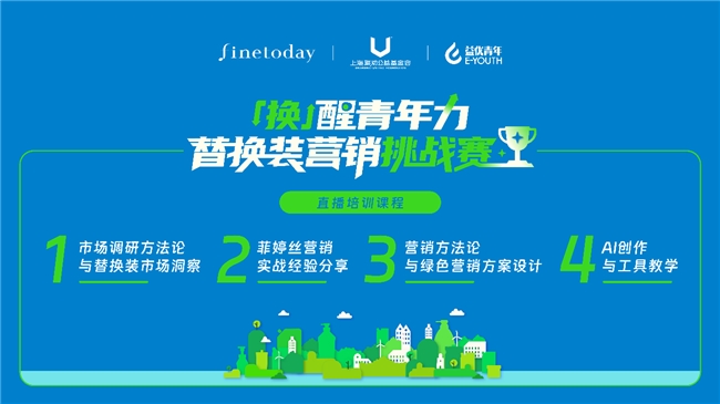 FineToday菲婷丝发起「换」醒青年力替换装营销挑战赛 以青年创意推动绿色消费共筑可持续未来(图3)